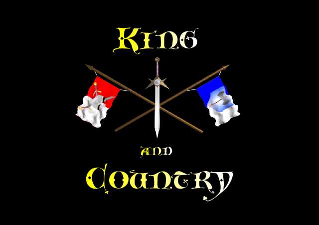 King & Country title screen